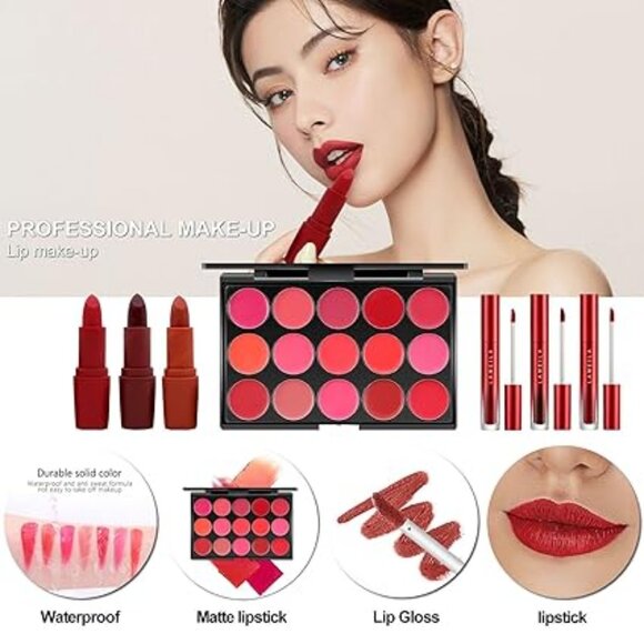 COPY - MISS ROSE M All In One Full Makeup Kit for Women, Multipurpose Makeup Se… - Picture 6 of 6